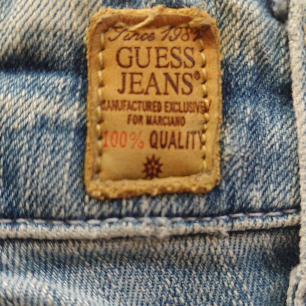 VINTAGE Y2K Guess jeans low-rise flared size 27 - Picture 7 of 16